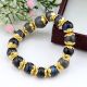 Natural Labradorite stone beaded bracelet, Adjustable bracelet for women